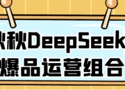 秋秋DeepSeek+爆品运营组合