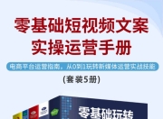 零基础短视频文案实操运营手册(全5册) [大合集]