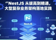 NestJS 从拔高到精通，大型复杂业务架构落地实践