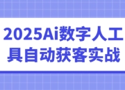2025Ai数字人工具自动获客实战