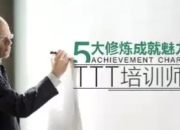 五大修炼成就魅力TTT培训师