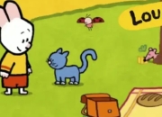 法国启蒙动画《路易小兔子 Louie1-4季全集》英语学习课程，简笔画教学+趣味互动