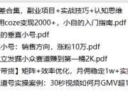 9月9日信息差合集，副业项目+实战技巧+认知思维