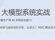 AI大模型系统实战（完结）