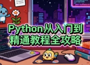 Python从入门到精通教程全攻略