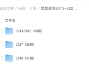樊登读书2013.2025年合集