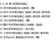 小-初-高-英语单词速记