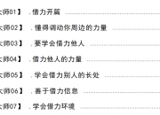 《借力大师》：从个人优势到上级资源的借力法则