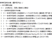 300G的安卓最新单机游戏合集，Steam移植，告别游戏荒