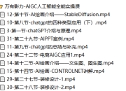 万有影力-AIGC人工智能全能实操课